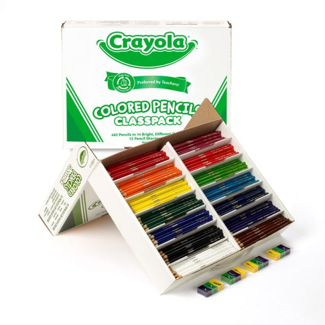 Crayola Classpack Color Pencils, Set Of 462 MPN:68-8462