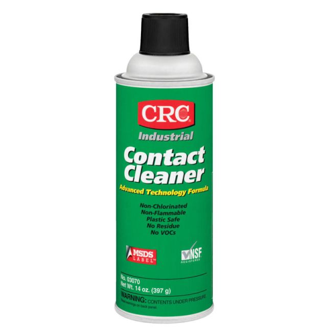 CRC Industrial Aerosol Contact Cleaner, 16 Oz Can MPN:03070
