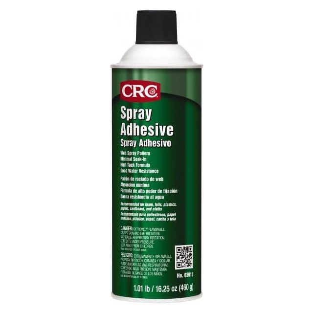 Spray Adhesive: 24 oz Aerosol Can, White 1003267 Hardware Glue & Adhesives
