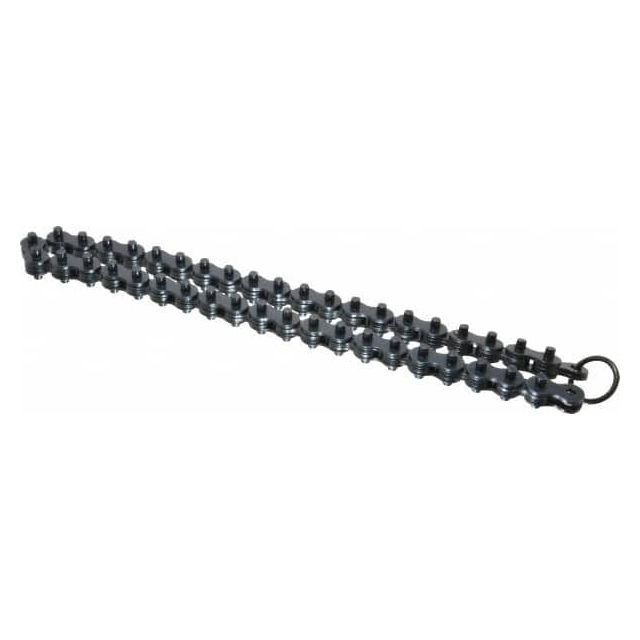 6 Inch Max Pipe Capacity, 20-1/4 Inch Long, Chain Wrench Replacement Chain MPN:CW24C