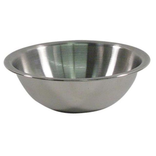 Crestware Stainless Steel Mixing Bowl, 1.5 Qt, Silver (Min Order Qty 4) MPN:MBP01