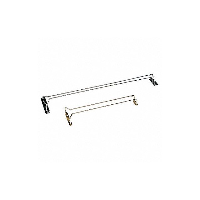 Hanging Glass Rack Gold 10 In MPN:GHR10