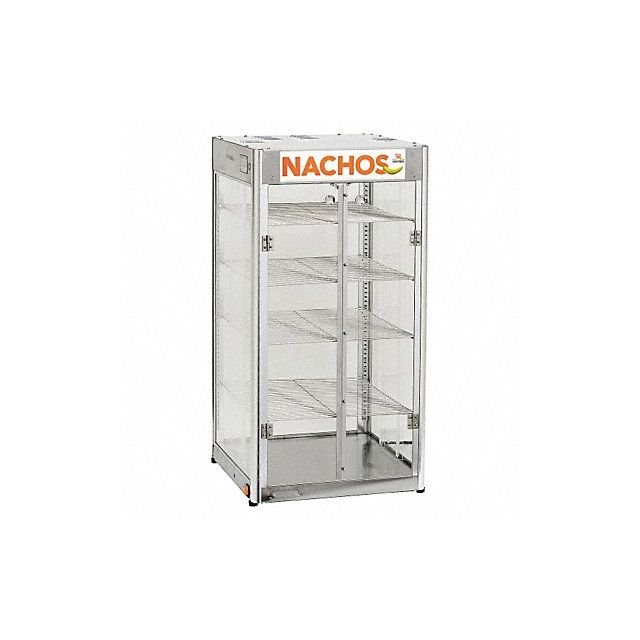 Nacho Chips Heated Display Case 1 Shelf MPN:NAACN-X