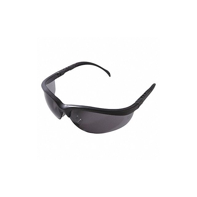 Safety Glasses Black Frame Gray Lens MPN:135-KD112