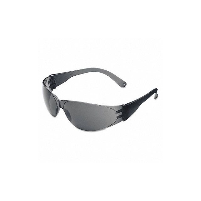 Safety Glasses Black Frame Gray Lens MPN:CL112