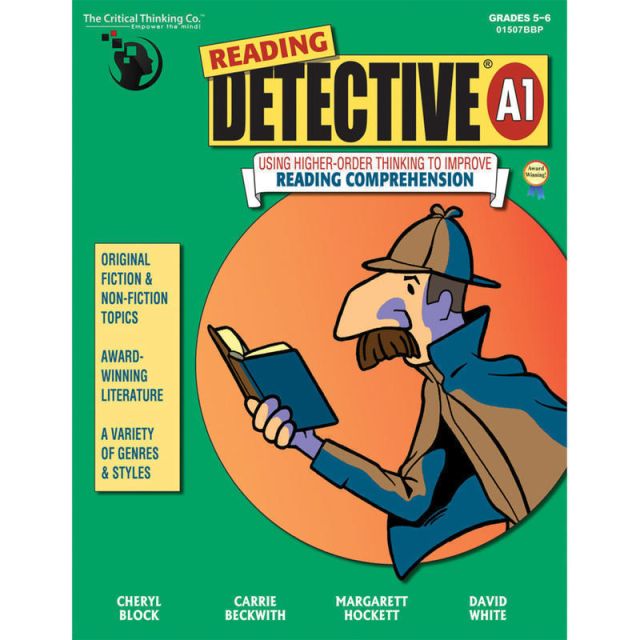 The Critical Thinking Co. Reading Detective A1, Grade 5-6 (Min Order Qty 2) MPN:CTB1507