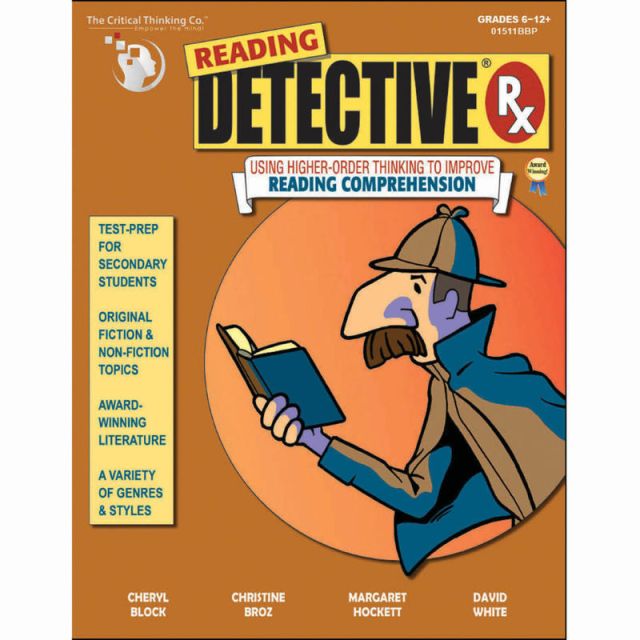The Critical Thinking Co. Reading Detective Rx, Grade 6-12 (Min Order Qty 2) MPN:CTB1511
