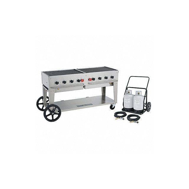 Gas Grill w/Cart LP BtuH 129000 MPN:MCC-60