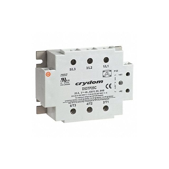 Solid State Relay In 90 to 140VAC 25 MPN:B53TP25C-10