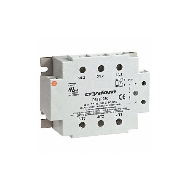 Solid State Relay In 90 to 140VAC 25 MPN:B53TP25CH-10