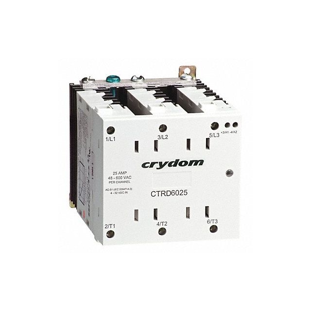 Solid State Relay In 90 to 140VAC 25 MPN:CTRB6025
