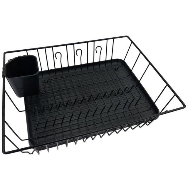 Better Chef  3-Piece Dish Rack With Drainer, Black (Min Order Qty 4) MPN:99589238M