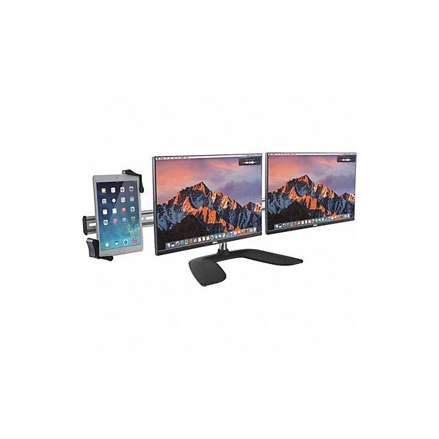 Tablet and Two Monitors Stand 48-7/16 L MPN:PAD-TSVT