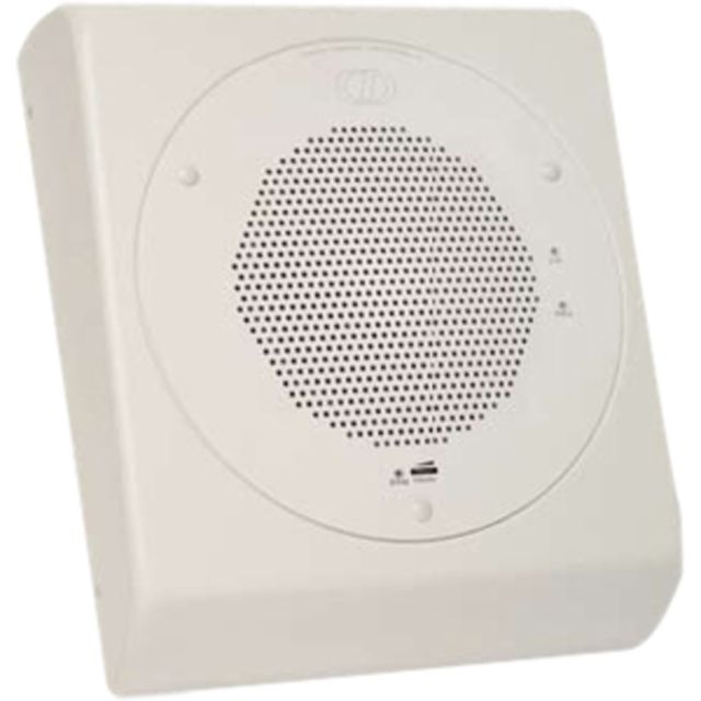 CyberData 011152 Mounting Adapter for Speaker - White - Steel - White MPN:011152