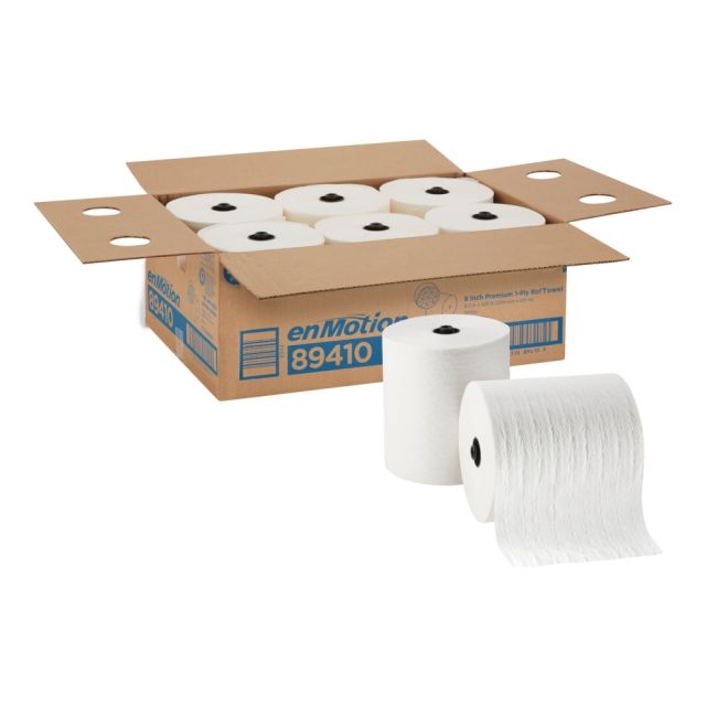 enMotion by GP PRO Premium 1-Ply Paper Towels, Pack Of 6 Rolls MPN:89410