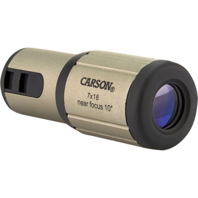 Carson CloseUp CF-718 7x18 Monocular - 7x 18 mm Objective Diameter - K-9 (Min Order Qty 3) MPN:CF-718