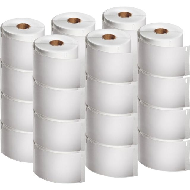 Dymo LabelWriter Shipping Label - 2 1/4in Height x 4in Width - Rectangle - Thermal - White - 24 Roll MPN:2050769