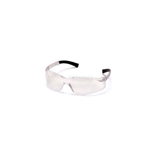 Ztek® Safety Glasses Clear Anti-Fog Lens , Clear Frame