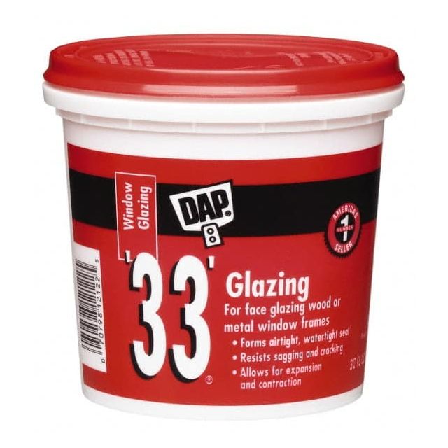 Drywall & Hard Surface Compounds, Product Type: Glazing Compound , Container Size: 1/2 pt, 8 oz  MPN:7079812120
