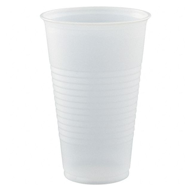 (20) 50 Pack, Plastic Cold Cups, 16 oz MPN:DCCY16T