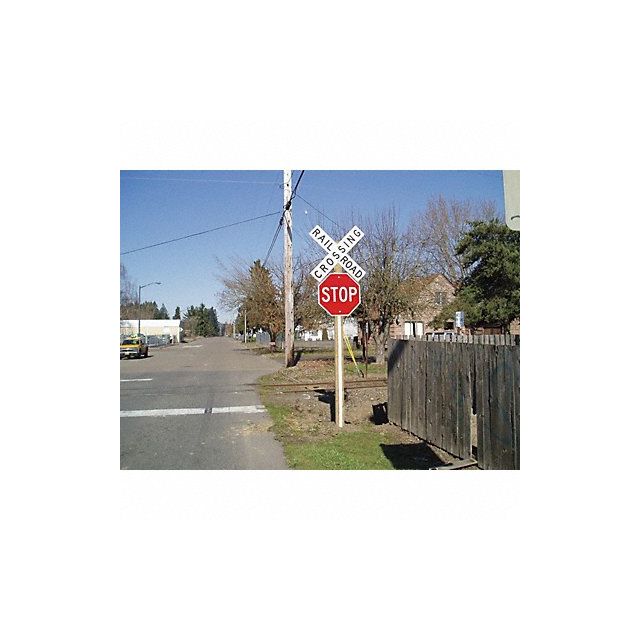 Sign Post Reflector White 5 ft H MPN:8008364218