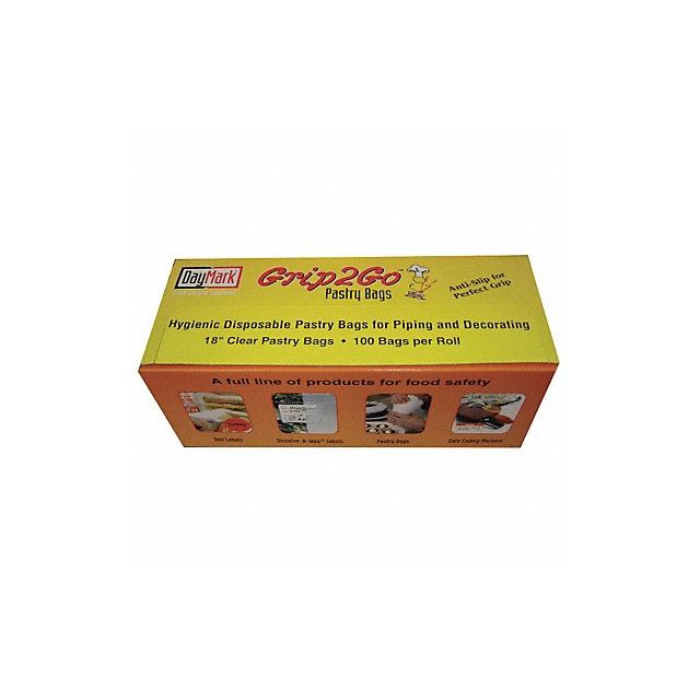 Disposable Pastry Bag 18in L 8in W PK100 MPN:112793