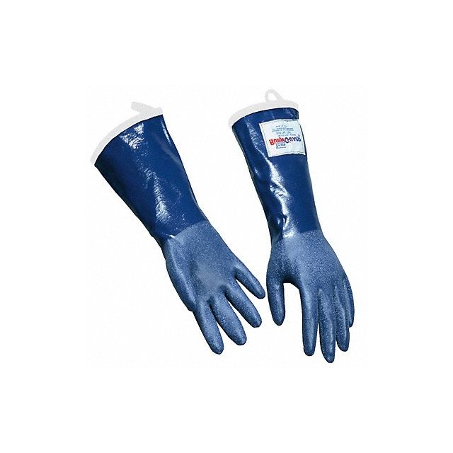 Steam Resistant Gloves Blue M Rubber PR MPN:92143
