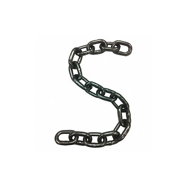 Proof Coil Chain Natural 20 ft L 1300lb 34RY96 Material Handling