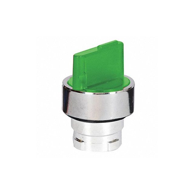 Illum Selector Switch 2 Pos 22mm Green MPN:30G289