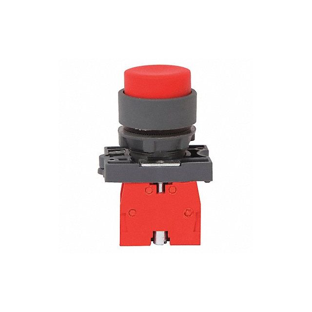 Non-Illuminated Push Button Plastic Red MPN:32UK48