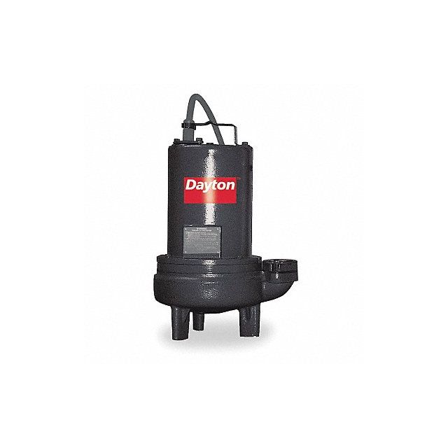 1 HP Sewage Ejector Pump 240VAC MPN:3BB90