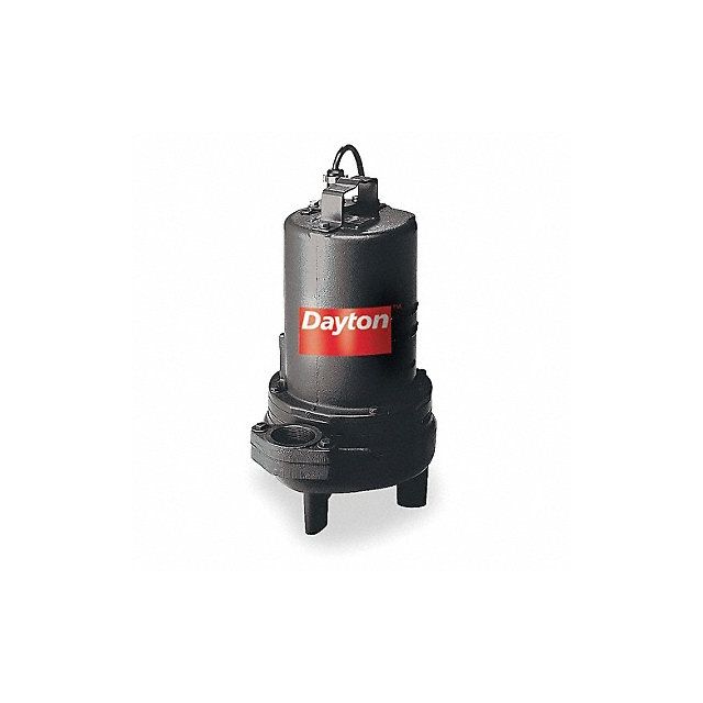 1 HP Sewage Ejector Pump 240VAC MPN:3BB93