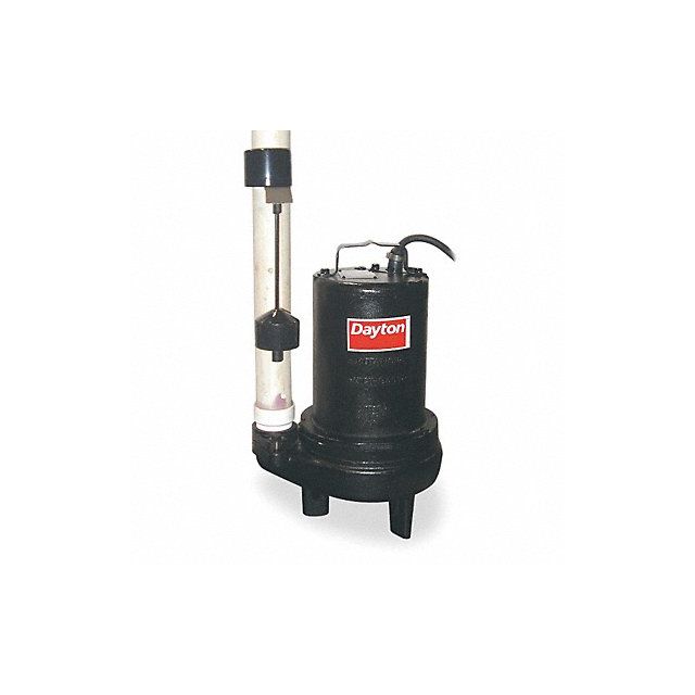 1 HP Sewage Ejector Pump 200 to 240VAC MPN:4LB99