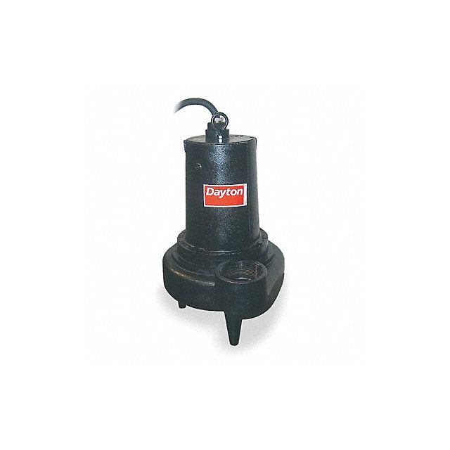 1-1/2 HP Sewage Ejector Pump 240VAC MPN:4LE16