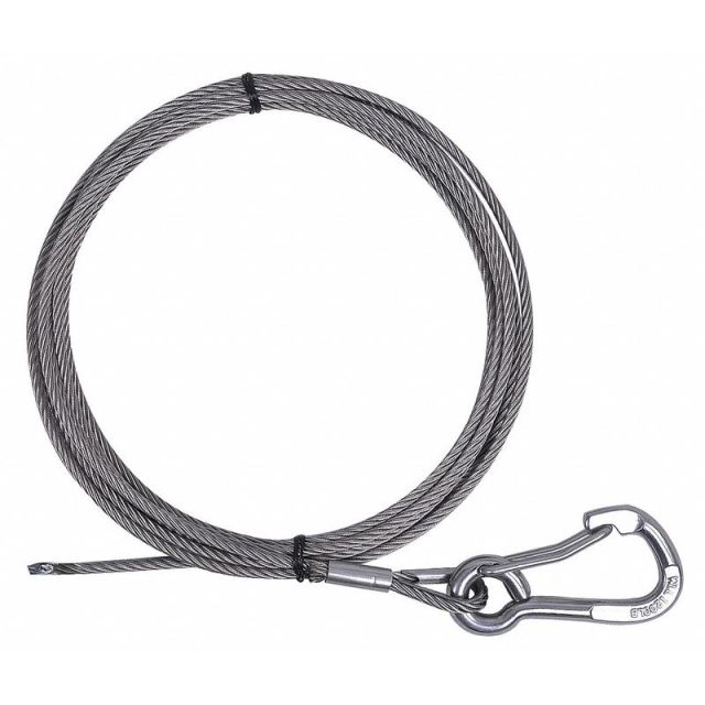 Winch Cable SS 3/16 in x 20 ft. MPN:35Z854