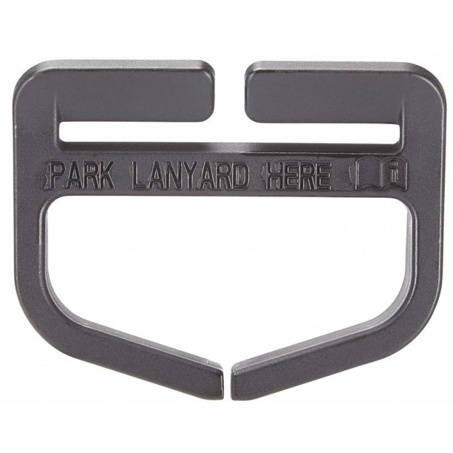 Lanyard Keeper 1-3/4 L Black Plastic MPN:9513227