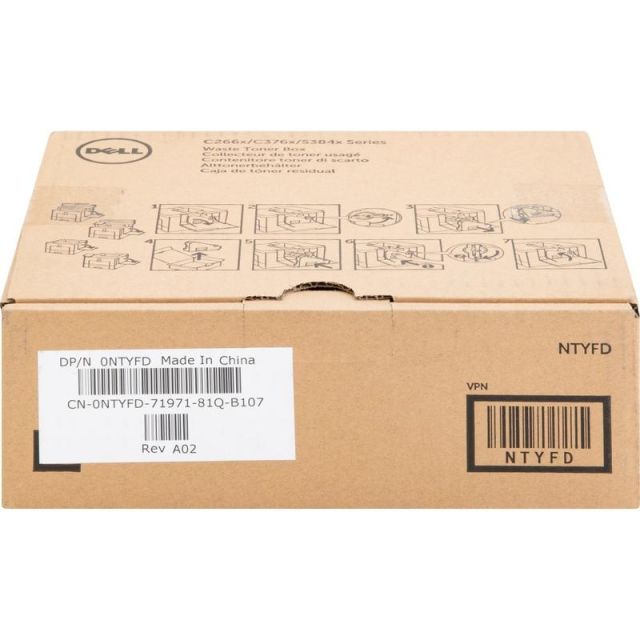 Dell NTYFD Toner Cartridge Waste Container (Min Order Qty 2) MPN:NTYFD