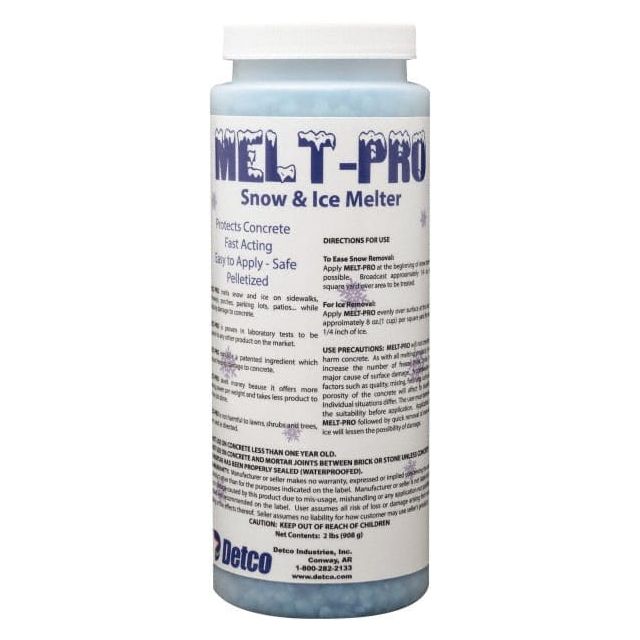 Ice & Snow Melter & De-Icer: Granular, 2 lb Tube MPN:1076-012