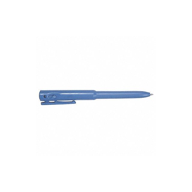 Metal Detectable Retractable Pen PK25 MPN:RPENBK