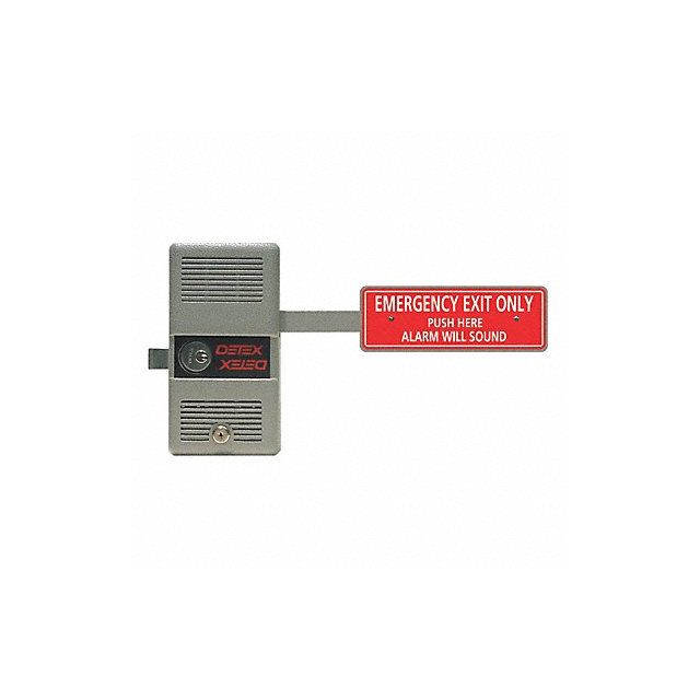 Rim Exit Device with Alarm ECL-230 9V MPN:ECL-230D W-CYL
