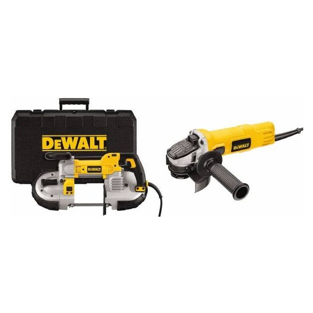 10 Amp, 120 Volt, Electric Tool Combination Kit with Band Saw and Small Angle Grinder MPN:0816279/3082549