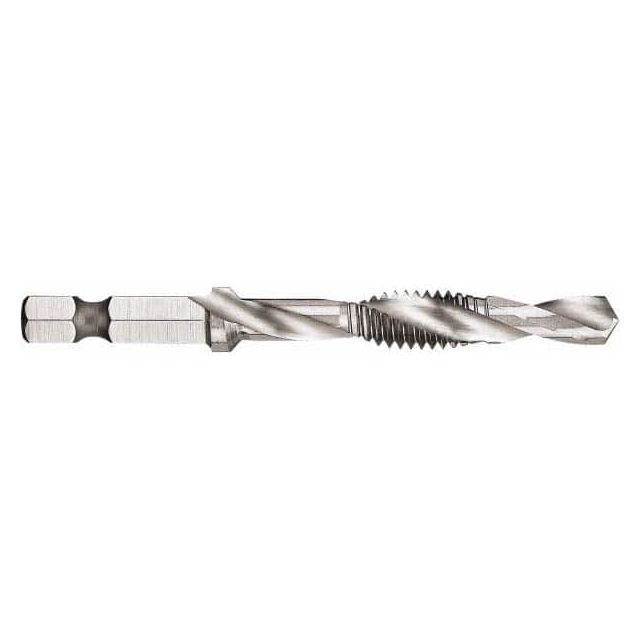 Combination Drill Tap: 5/16-18, 2B, 3 Flutes, High Speed Steel MPN:DWADTQTR51618