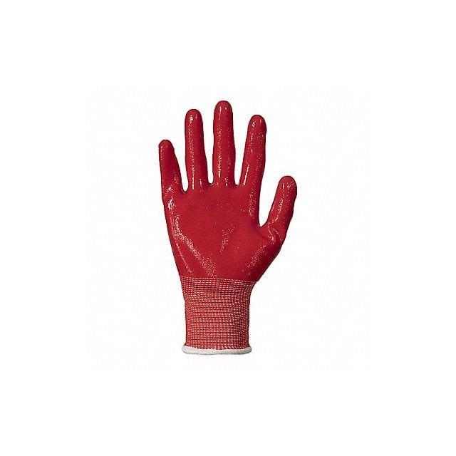 Work Gloves Nitrile 2XL Red/Red PR PK12 MPN:S13NSI-11