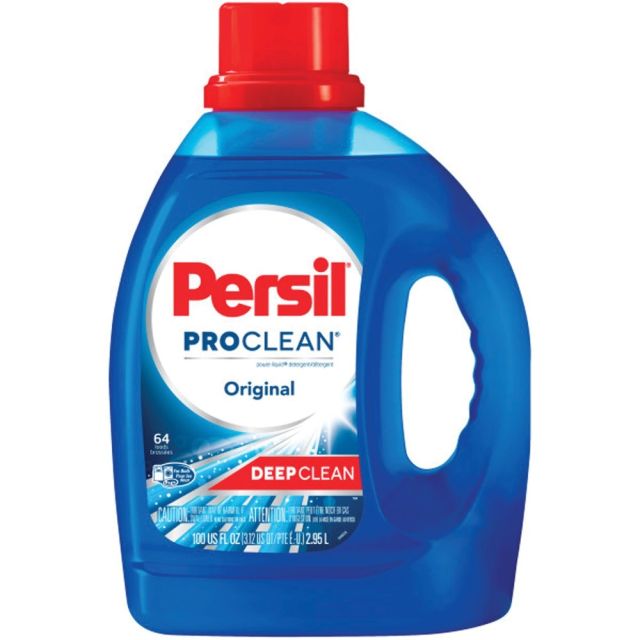 Persil ProClean Power-Liquid Detergent - 100 fl oz (3.1 quart) - Original ScentBottle - 4 / Carton - Blue MPN:09457CT