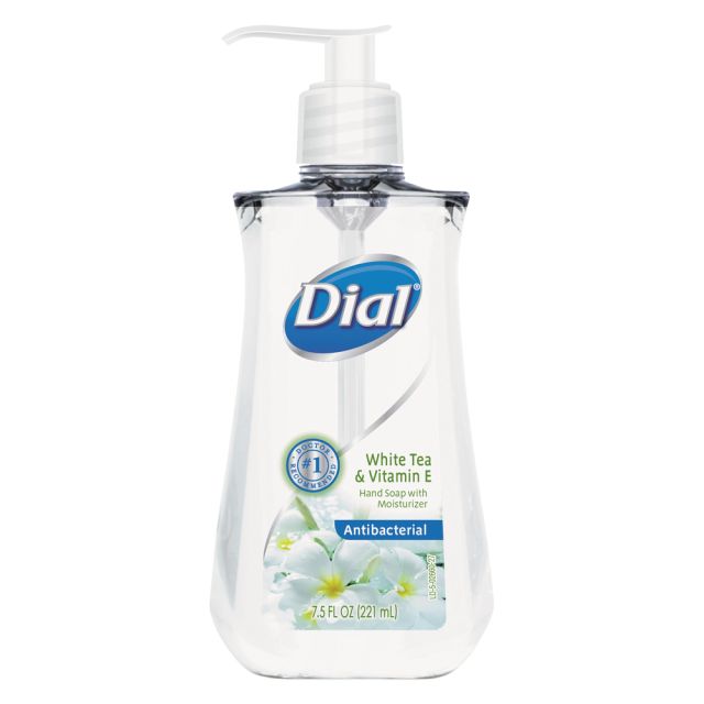 Dial Antimicrobial Liquid Soap, White Tea Scent, 7.5 Oz Bottle (Min Order Qty 11) MPN:DIA 02660