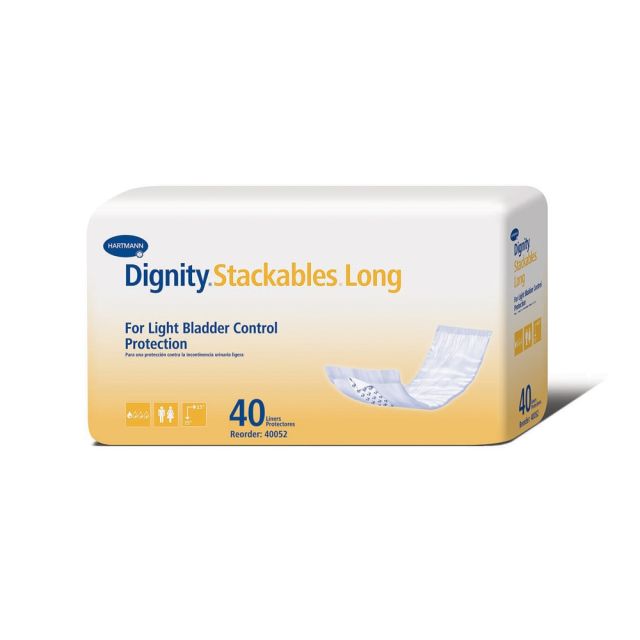 Dignity Extra Long Barrier-Free Pad, 3 1/2in x 15in, Box Of 40 (Min Order Qty 3) MPN:HU40052