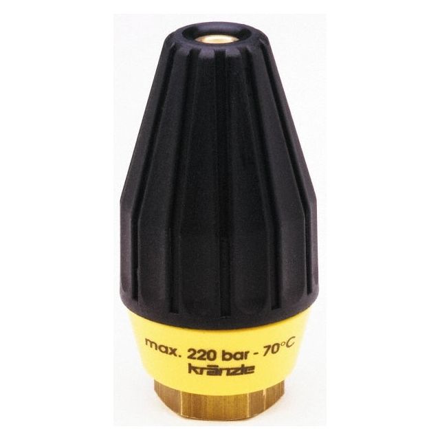 3,200 psi Rotating, Brass, Ceramic & Plastic, Rotary Scouring Pressure Washer Nozzle MPN:97410713