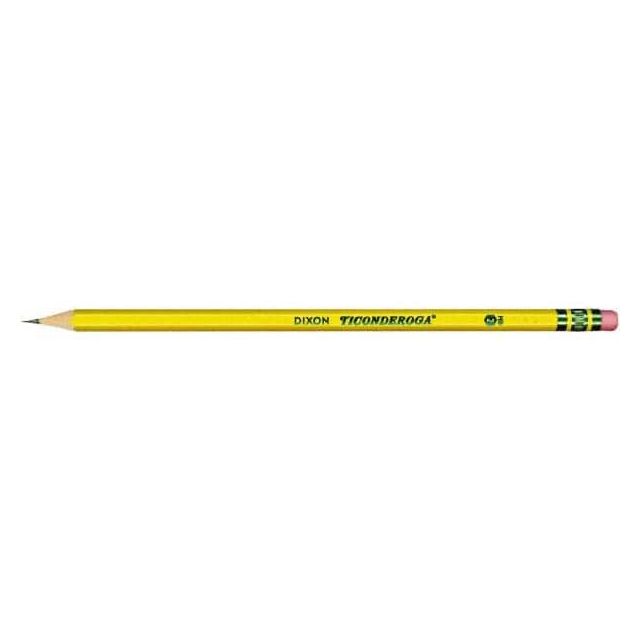 Graphite Pencil: #2HB Tip, Black DIX13882 General Office Supplies