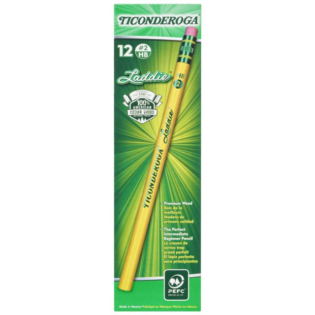 Dixon Laddie Elementary Pencils,  #2 Lead, Pack of 12 (Min Order Qty 16) MPN:13304