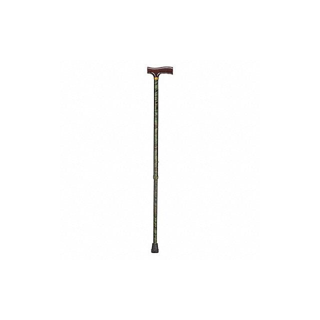 Adjustable Cane Derby-Top Wood Green MPN:502-1351-1200